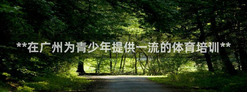 尊龙人生就是博AG：**在广州为青少年提供一流的体育
