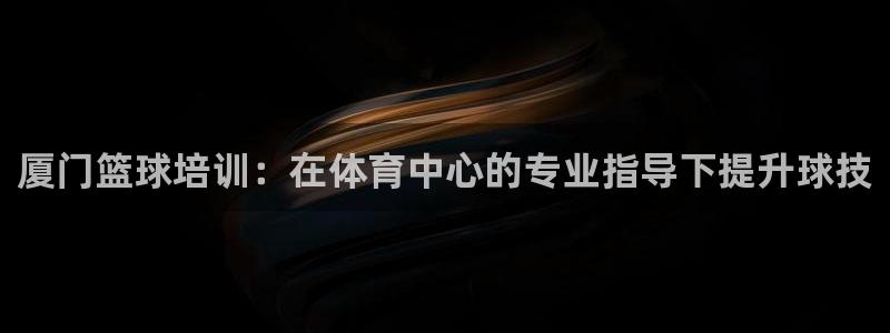 z6尊龙凯时ag旗舰厅：厦门篮球培训：在体育中心的专