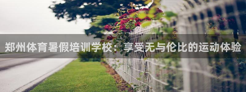 ZL尊龙凯时平台：郑州体育暑假培训学校：享受无与伦比