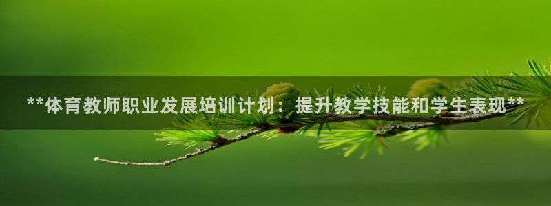 尊龙旗舰app：**体育教师职业发展培训计划：提升教