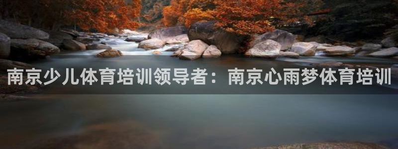 凯时尊龙平台登录：南京少儿体育培训领导者：南京心雨梦